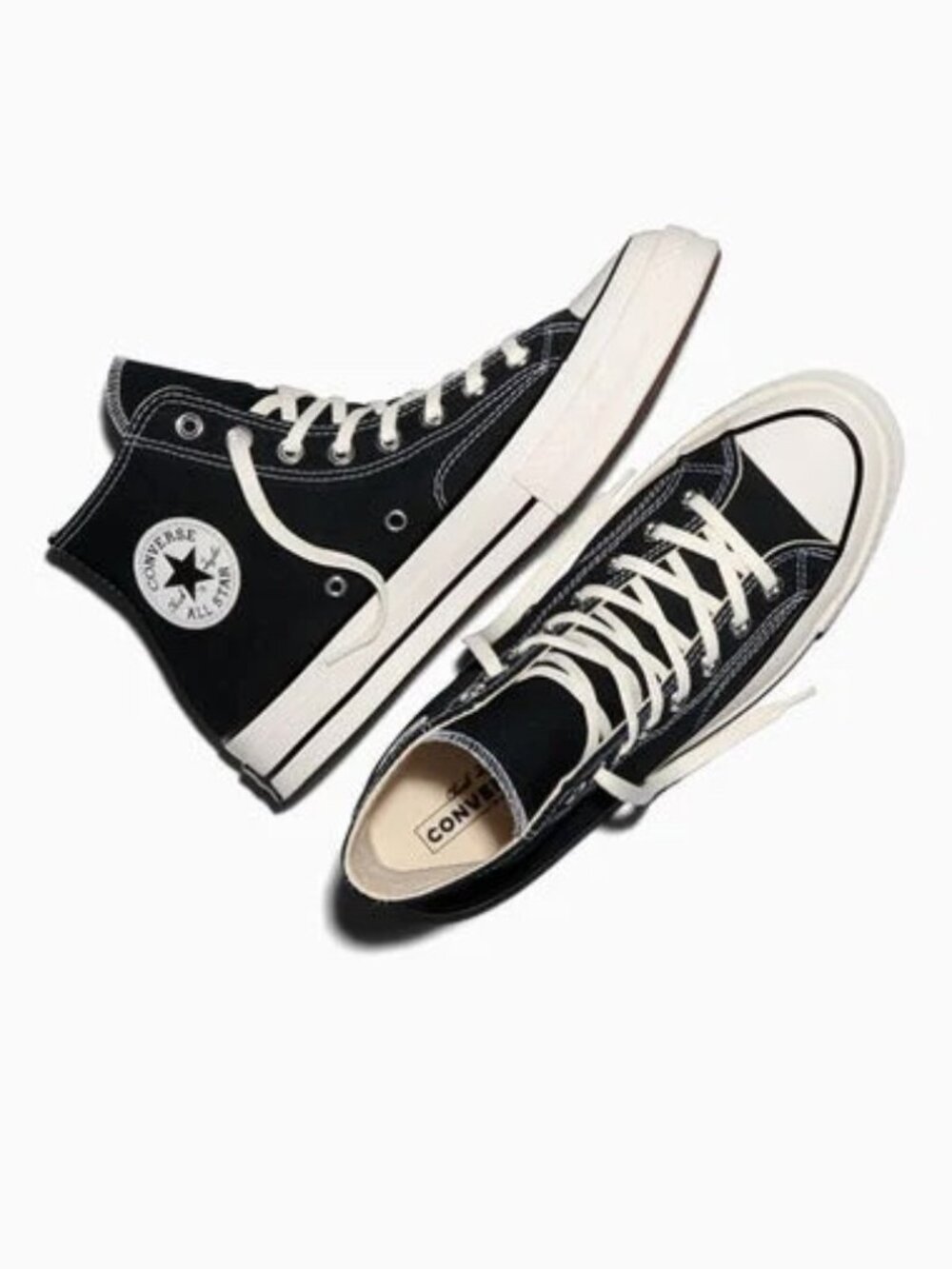 Converse All Star Chuck 70 Canvas High Top Shoes OrthoLite Black M 7 - W 9